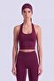 Halter Neck Ellen Bustier Burgundy