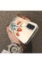 Samsung Galaxy S20 Fe Compatible Silicone Edge Hard Back Case Tulip Pattern Loving Couple Phone Case - 4