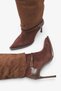 Kelasy Women's Accessory Boots - Brown Suede Crocodile - 7