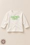 Unisex Printed 100% Cotton Oversize Long Sleeve Tshirt Baby-Child - 2