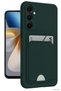 Spt-Gld Newface Galaxy S24 Fe Case Kelvin Silicone with Business Card Holder - (151352) Dark Green