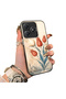 Realme C63 Compatible Silicone Edge Hard Back Case Tulip Pattern Lover Couple Phone Case