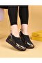 Melia stone detailed platinum patent leather women's shoes - 2