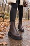 Raxel Women's Winter Boots with Fur Inside and Zipper, Thick Sole, Casual Style - 5