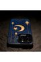 Realme 12 Lite Compatible Silicone Edge Hard Back Case Crescent and Star Pattern Phone Case - 7
