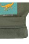 Civil Boy's Dınos Printed Sweatshirt |   3 Thread Long Arm |   School Nursery and Daily Use - Khaki - 2
