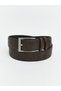 Peak New Season Brown Faux Leather Look Men's Belt