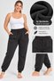 Women's Single Bottom Pajamas with Embroidered Interior, Winter Style, with Pockets and Cuffs