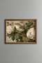 Bird among White Flowers - Vintage Patterned Painting - Fine Model