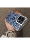 Oppo Reno 14 5g Compatible Silicone Edge Hard Back Case with Porcelain Pattern Phone Case - 4