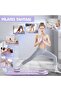 Multifunctional Purple Pilates and Fitness Board – Abdominal, Arm, Back, and Core Exercise with Resistance Bands - 2