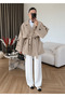 Premium Fabric Lined Short Trench Coat - 2