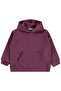 Civil Girls' Ruffle Sweatshirt with Kangaroo Pockets |   3 Thread Long Arm |   School Nursery and Daily Use - Lila