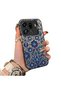 Oppo Find X9 Pro 5g Compatible Silicone Edge Hard Back Case with Porcelain Pattern Phone Case