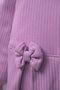 Baby Girl 3-Piece Set Cotton Ruffle Blouse Pants Bodysuit 100% Cotton Bowknot Combination - 3