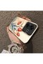 Redmi 13X Compatible Silicone Edge Hard Back Case Tulip Pattern Couple Phone Case - 4