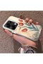 Redmi Note 14S Compatible Silicone Edge Hard Back Case Tulip Pattern Lover Couple Phone Case - 2