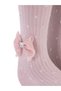 Civil Girls' Glittery Ribbon Accessory Girls' Pantyhose |   School Nursery and Daily Use - Pink - 2