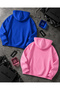 Lover - Friend Couple Combination Rabbit and Fonik Back Printed Special Design Hooded Sweatshirt 2-Piece Set - 2