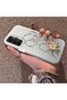 حافظة هاتف من السيليكون متوافقة مع هاتف سامسونج جالاكسي A15، حافظة خلفية صلبة بنمط فني خطوي - 2