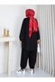 İkili Takım Gizem Oversize Side-Tie Shalwar - 2