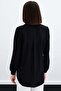 Plain Classic Shirt - Black-Black - 2
