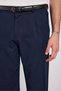 Single-Pile Baggy Fabric Trousers - 6