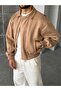 Premium Bomber Nubuck Jacket t Camel