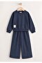 Sweatshirt Set 8-12 Years Old Navy Blue