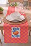 Con Amore Printed Runner 40X140 cm