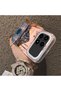 Poco F8 Pro 5g Compatible Silicone Edge Hard Back Case Istanbul Patterned Couple Phone Case - 4