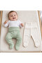 2-Piece Baby Pants with Booties, Wide Foldable Waistband, Interlock - 7