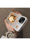 حافظة هاتف متوافقة مع هاتف iPhone 13 Mini مصنوعة من السيليكون بحافة صلبة وخلفية صلبة على شكل قطة ونمط زوجين من الحبيبين - 4