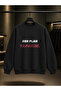 I Make Plans - Bff Double Printed Unisex 100% Cotton Sweatshirt