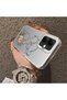 Infinix Smart 10 Compatible Silicone Edge Hard Back Case Line Art Patterned Phone Case - 4