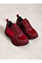 Vocho Burgundy Stone Women's Sneakers - 4
