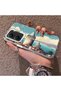 Poco X7 Pro Compatible Silicone Edge Hard Back Case Galata Tower Patterned Phone Case - 2
