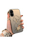 Realme 12 Lite Compatible Silicone Edge Hard Back Case Line Art Patterned Phone Case