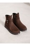Veloce Brown Suede Orthopedic Women's Boots - 5