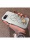 حافظة هاتف من السيليكون متوافقة مع iPhone 16e، حافظة خلفية صلبة بنمط فني خطوي - 2