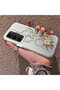 Samsung Galaxy S23 Compatible Silicone Edge Hard Back Case Line Art Patterned Phone Case - 2
