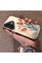 حافظة هاتف متوافقة مع iPhone 16 Plus مصنوعة من السيليكون بحافة صلبة وخلفية صلبة بنمط زهرة التوليب للزوجين - 2