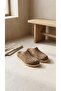 23038 Genuine Leather Women's Slippers