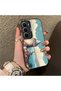 Infinix Hot 60 Pro Compatible Silicone Edge Hard Back Case Galata Tower Patterned Phone Case - 3