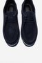 Talia Navy Blue Suede Genuine Leather Lace-Up Women's Loafer Shoes - 4