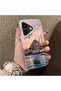 حافظة هاتف متوافقة مع iPhone 16 Plus مصنوعة من السيليكون بحافة صلبة وخلفية صلبة بنمط إسطنبول للزوجين - 3