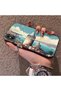 iPhone XS Max Compatible Silicone Edge Hard Back Case Galata Tower Patterned Phone Case - 2