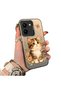 Vivo Y36 Compatible Silicone Edge Hard Back Case Cat Pattern Loving Couple Phone Case