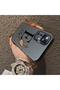 Mi 12t Pro Compatible Silicone Edge Hard Back Case Letter E Patterned Couple Phone Case - 4