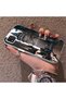 Realme C20 Compatible Silicone Edge Hard Back Case Galata Tower Patterned Phone Case - 2